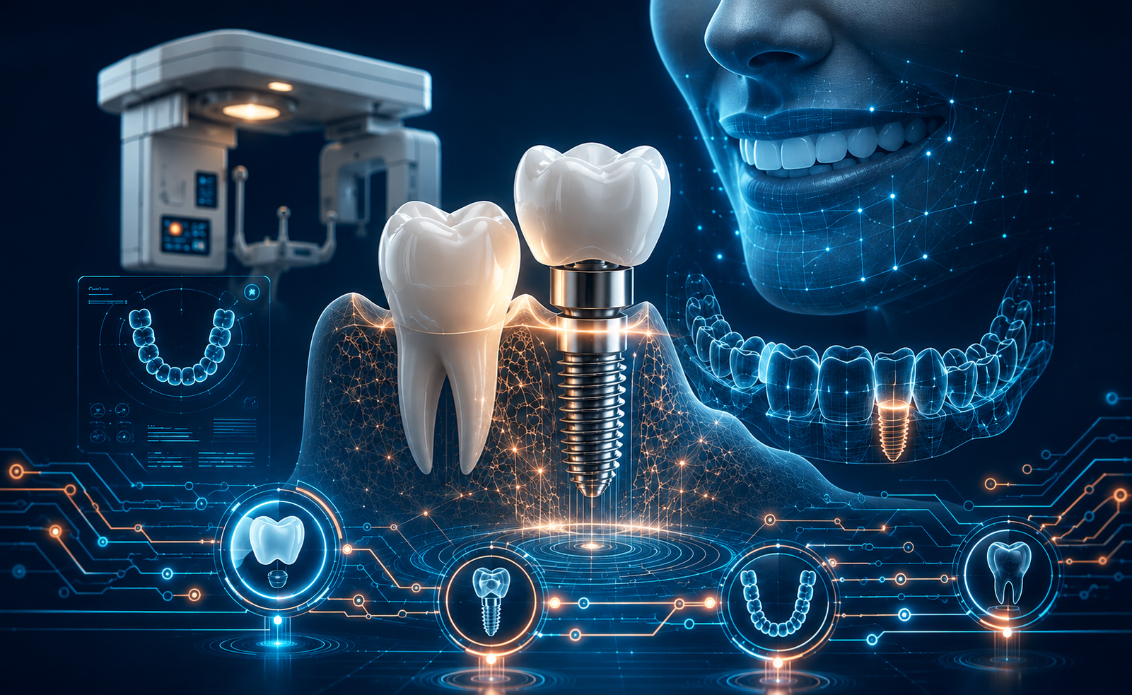 Digital implant treatment